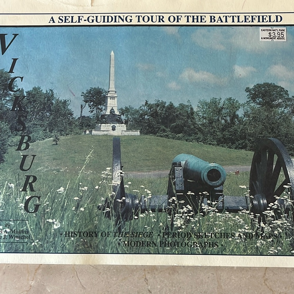 Vicksburg Battlefield Tour Book